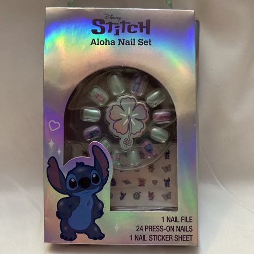 Disney stitch aloha nail set - disney,