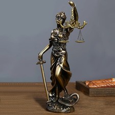 Statua Lady Justice Themis -