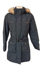 Piumino Donna Nero Thomas Burberry Tg XS