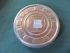 Bidone pellicola metallo 35mm Copex Positive vintage anni 70 prodotto in Belgio 10,5" per 1,75"