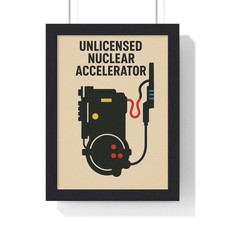 Poster Acceleratore Nucleare
