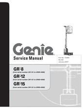 GENIE TEREX GR-8 GR-12 GR-15