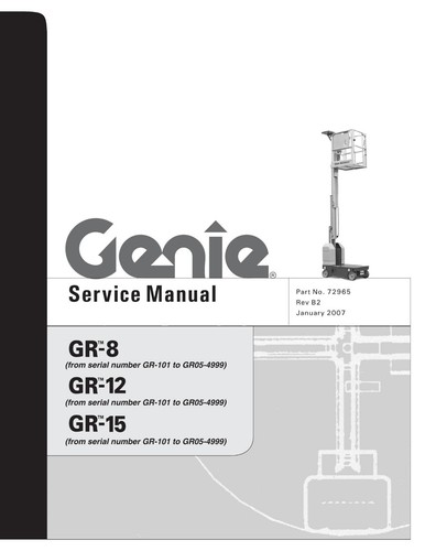 Genie terex 12 - terex, gr-15