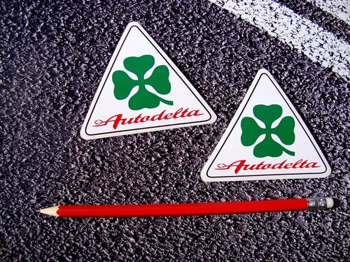Adesivi alfa romeo trifoglio - adesivi,