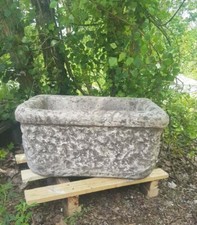 LAVANDINO LAVABO LAVELLO VASCA DA ESTERNO PER GIARDINO IN CEMENTO MARMO PIETRA