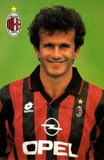 Milan cartolina ufficiale - ac,