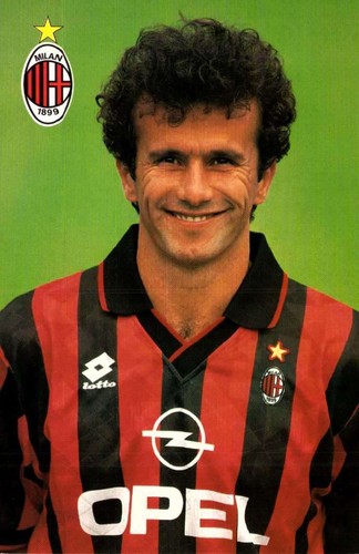 Milan cartolina ufficiale - ac,