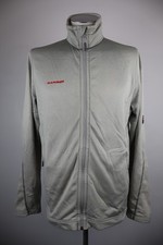MAMMUT FELPA GIACA CON ZIP JACKET UOMO TG L MAN SWEATSHIRT CASUAL VINTAGE LOGO