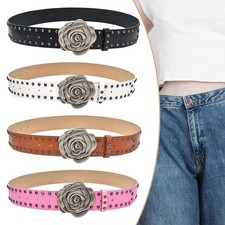 Cintura da donna in pelle PU