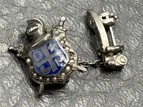 Spilla vintage cavaliere