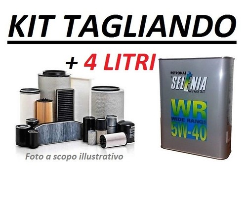 Kit filtri tagliando olio - filtri,