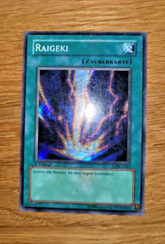 Raigeki lob g042 super rara - lob-g042,