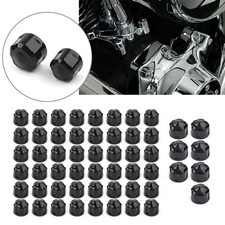 Coperchio vite motore per Harley Road King Electra Glide 99-16 FLHTK FLHX nero