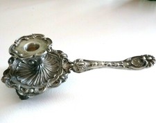 Bugia portacandela antica in argento 800 vintage anni '40 biagini Perugia