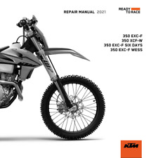 Manuale di riparazione per KTM 350 XCF-W 2021 su USB