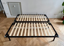 Brandine singole con rete a doghe 80x190x35 cm