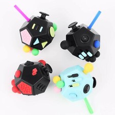 1 - Fidget Cube Stress Ansia Attenzione Sollievo Scrivania Giocattolo ADHD FUN 4 TUTTI I GIORNI