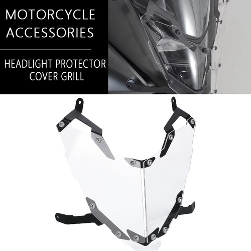 Griglia protezione fari moto