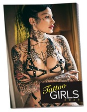 Pin-Up Calendario Tattoo-Girls 2026 Nudo Erotico da Parete Sexy Foro