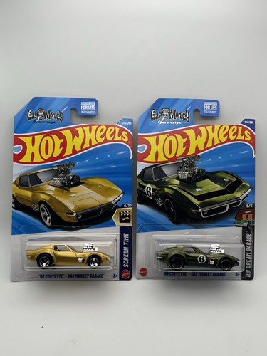 Hot wheels corvette - hot, '68