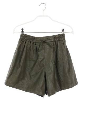 Zara pantaloncino ecopelle - pantaloncino,