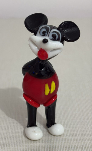 Topolino statuina vetro - statuina,