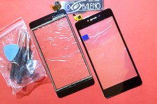 VETRO + TOUCH SCREEN + SET ATTREZZI per ARCHOS 50E NEON DISPLAY RICAMBIO NERO