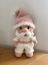 Babbo Natale rosa, fatto a