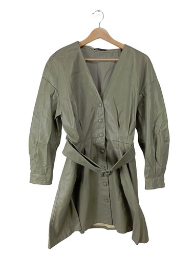 Zara abito ecopelle donna - zara,