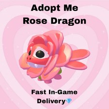 Adopt Me Pets Rose Dragon Pet