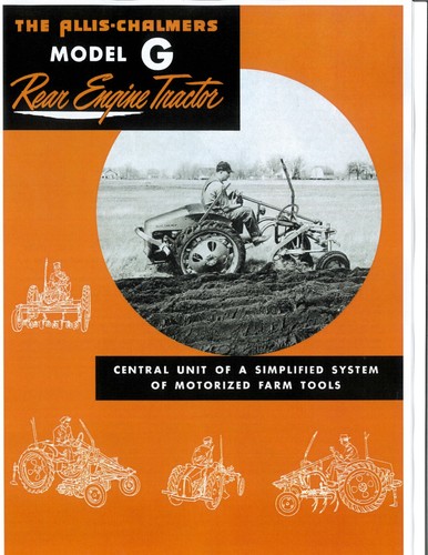 Allis chalmers trattore - g,