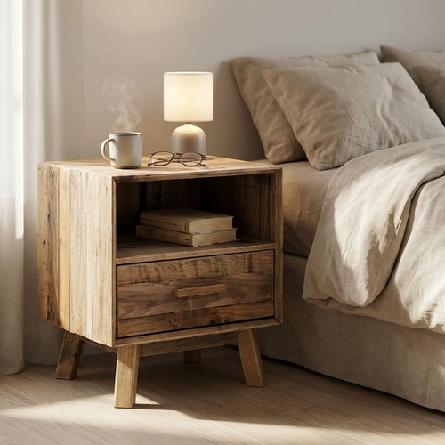 Comodino legno pino - in,