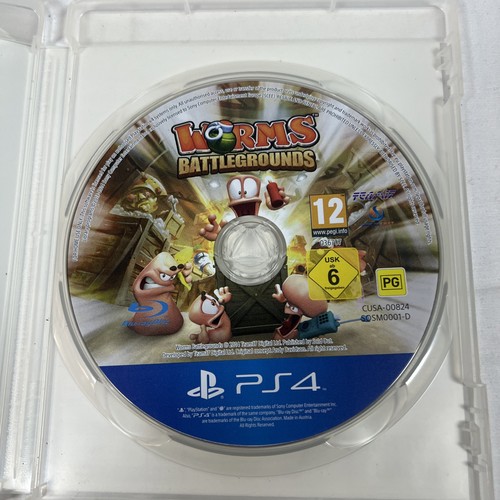 Worms battlegrounds - worms:, (ps4)