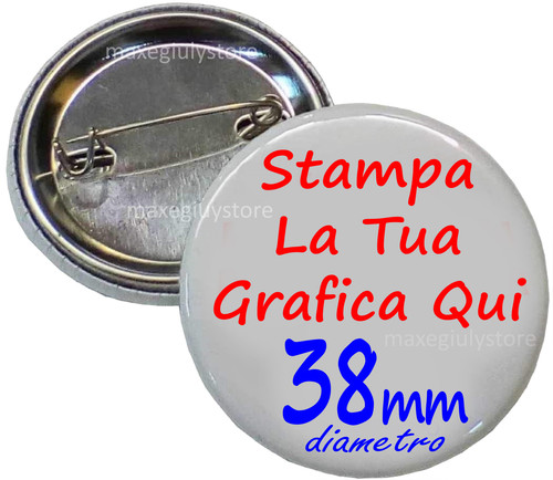 Spille 38mm spilla - spille,