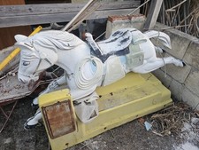 giostra Giostre cavallo a gettoni vintage