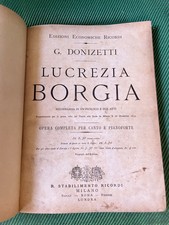 G. Donizetti Lucrezia Borgia