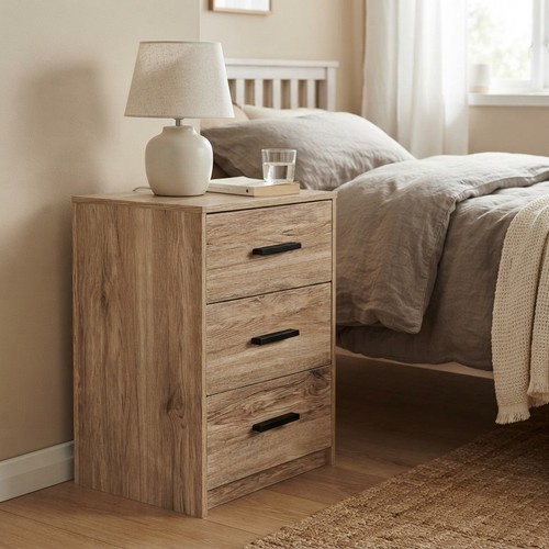 Elegante mobiletto rovere - rovere, 3