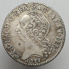 Quarto Di Scudo 1771 RARO