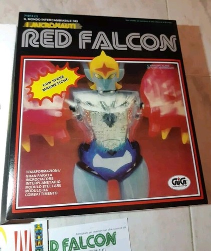 Micronauts red falcon - red,