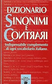 Dizionario dei sinonimi - dizionario,