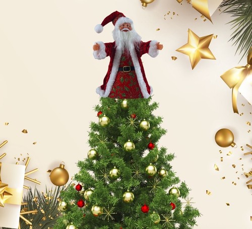 Puntale per albero babbo - puntale,