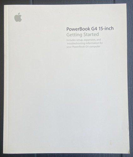 Powerbook pollici guida - g4,