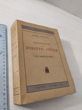 Alberto Trabucchi - Istituzioni di Diritto Civile - Cedam 1956 - Buonissime Cond
