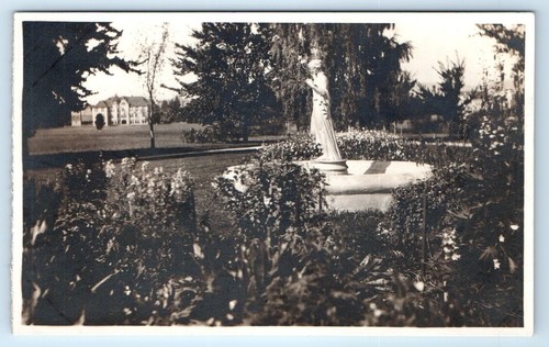 Cartolina rppc oregon collegio - cartolina,