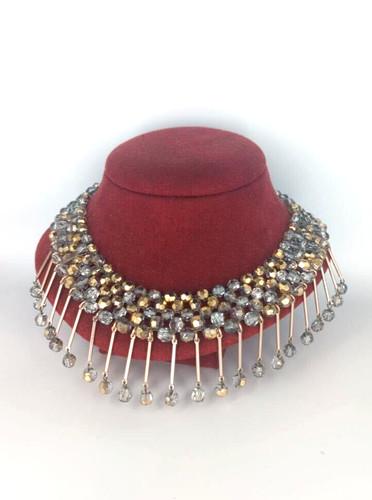 Collana con perline vintage - collana,