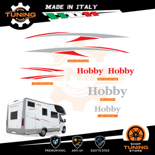 Kit adesivi camper - adesivi,