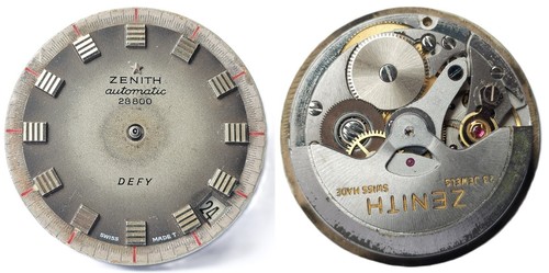 Zenith defy grey dial diameter - zenith,