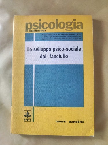Sviluppo psico sociale - lo,