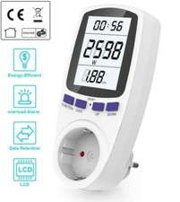 Contatore digitale KWH presa