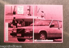 [GCG]  P465 - Advertising Pubblicità -1988- VOLVO 740 COME LA VOSTRA OMBRA